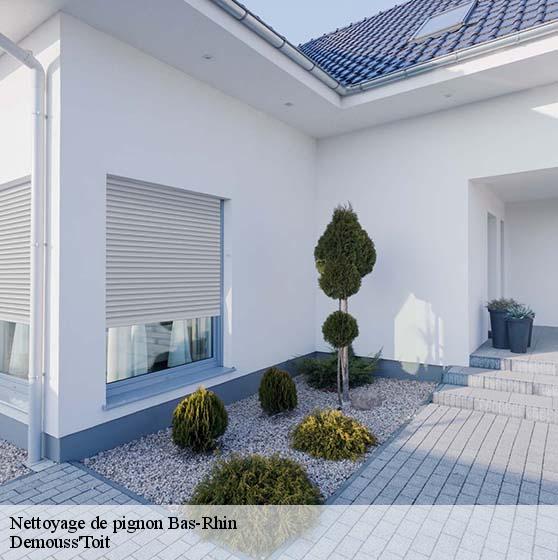 Nettoyage de pignon Bas-Rhin