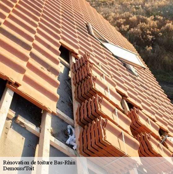 Rénovation de toiture Bas-Rhin 