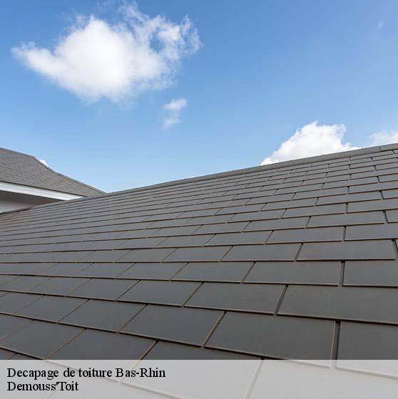 Decapage de toiture Bas-Rhin