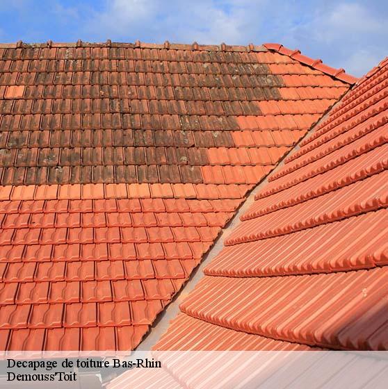 Decapage de toiture Bas-Rhin